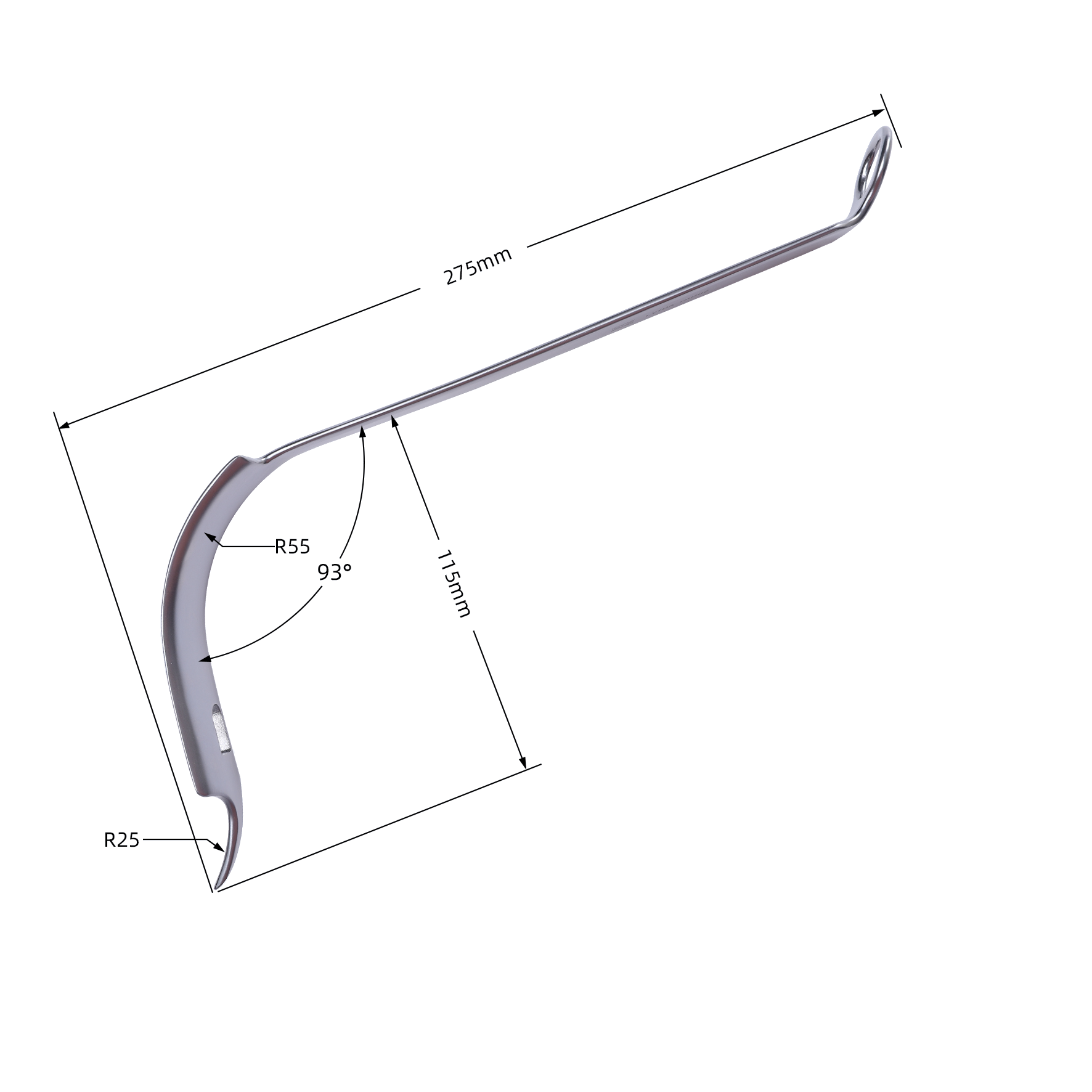 El retractor grande