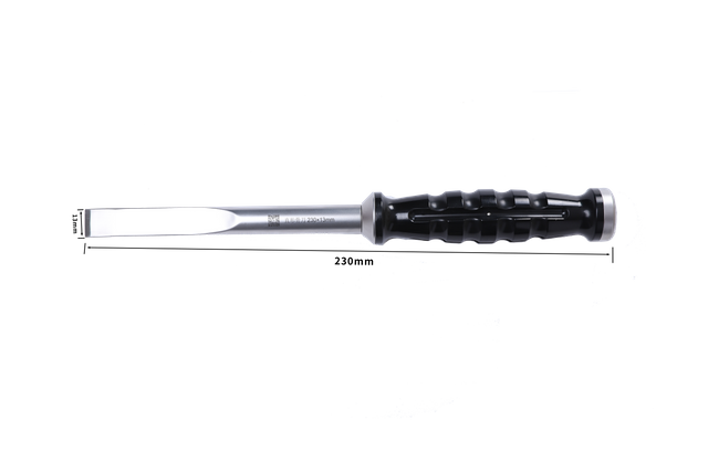 Cuchillo de hueso curvo