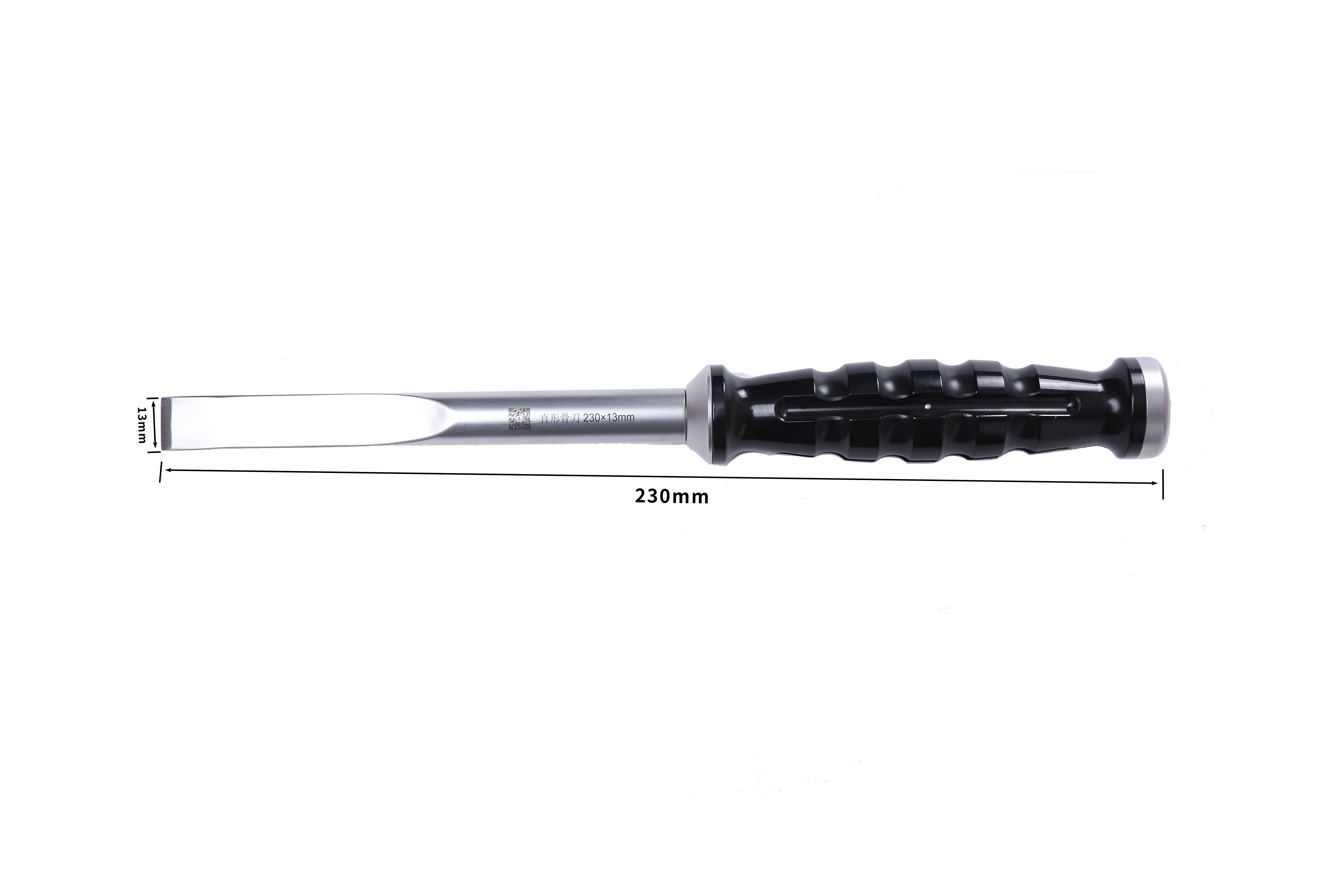 Bisturí óseo recto