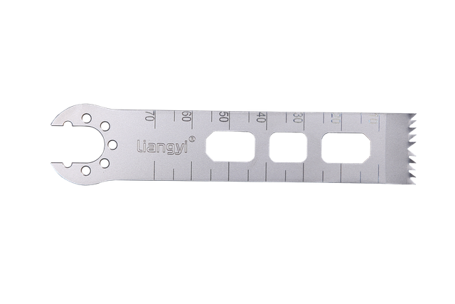 Cuchilla de osteotomía robótica con interfaz Zimmer Biomet